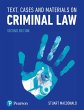 Text, Cases and Materials on Criminal... - Bild 1