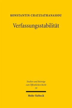 Verfassungsstabilität (eBook, PDF) - Chatziathanasiou, Konstantin