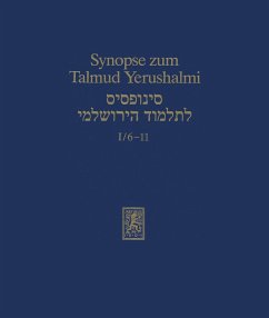 Synopse zum Talmud Yerushalmi (eBook, PDF)