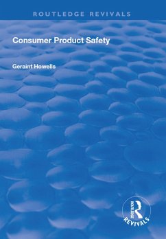 Consumer Product Safety (eBook, ePUB) - Howells, Geraint G.