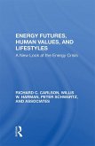 Energy Futures, Human Values, And Lifestyles (eBook, ePUB)