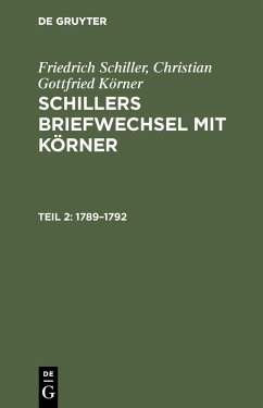 1789-1792 (eBook, PDF) - Schiller, Friedrich; Körner, Christian Gottfried