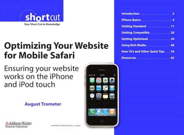 Optimizing Your Website for Mobile Safari (eBook, PDF) Optimizing Your Website for Mobile Safari (eBook, PDF)