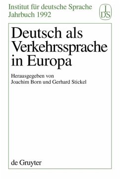 Cover Deutsch als Verkehrssprache in Europa (eBook, PDF)