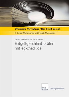 Entgeltgleichheit prüfen mit eg-check.de - Download PDF (eBook, PDF) - Jochmann-Döll, Andrea; Tondorf, Karin