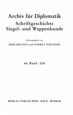 Archiv für Diplomatik, Schriftgeschichte, Siegel- und Wappenkunde (eBook, PDF)