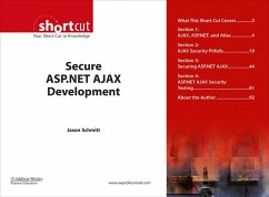 Cover Secure ASP.NET AJAX Development (Digital Short Cut) (eBook, PDF)