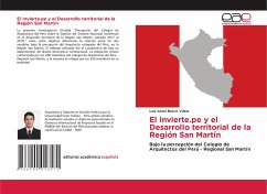 El Invierte.pe y el Desarrollo territorial de la Región San Martín