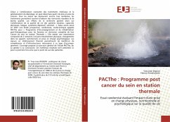 PACThe : Programme post cancer du sein en station thermale - Bignon, Yves-Jean;Kwiatkowski, Fabrice