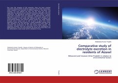 Comparative study of electrolyte excretion in residents of Aizawl - Tripathi, Shailendra Kumar