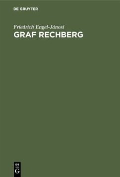 Graf Rechberg - Engel-Jánosi, Friedrich