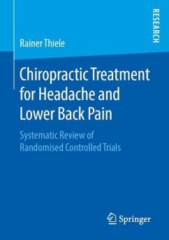 Chiropractic Treatment for Headache and Lower Back Pain - Thiele, Rainer