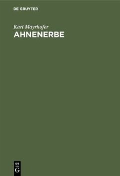 Ahnenerbe - Mayrhofer, Karl