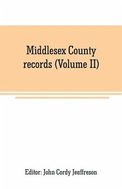 Middlesex County records (Volume II)