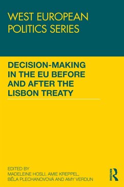 Decision making in the EU before and after the Lisbon Treaty (eBook, PDF)