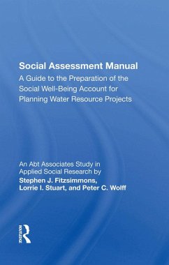 Social Assessment Manual (eBook, PDF) - Fitzsimmons, Judith; Sampson, Edward