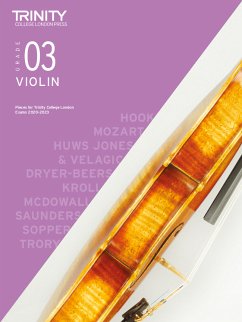 Trinity College London Violin Exam Pieces From 2020: Grade 3 - College London, Trinity