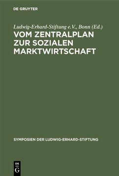 Cover Vom Zentralplan zur Sozialen Marktwirtschaft (eBook, PDF)