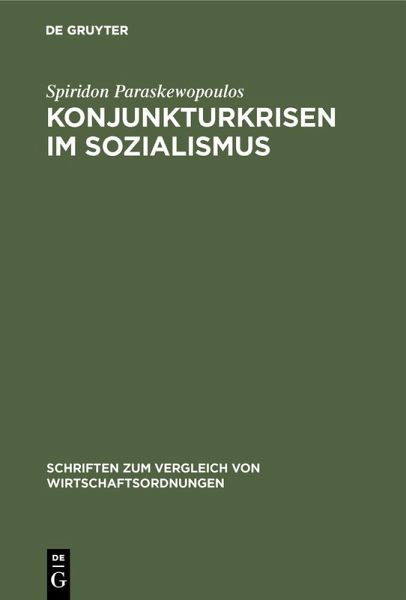 Konjunkturkrisen im Sozialismus (eBook, PDF)