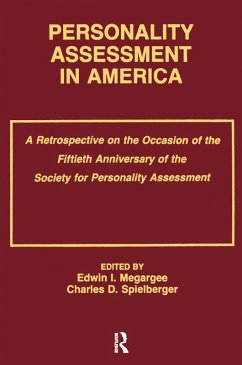 Personality Assessment in America (eBook, ePUB)