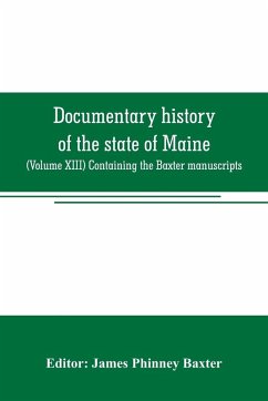 Cover Documentary history of the state of Maine