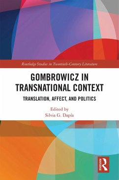 Gombrowicz in Transnational Context (eBook, PDF)
