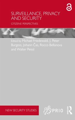 Cover Surveillance, Privacy and Security (eBook, ePUB)