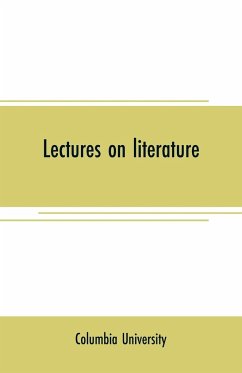 Lectures on literature - University, Columbia