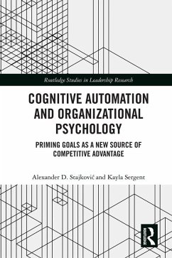 Cover Cognitive Automation and Organizational Psychology (eBook, ePUB)