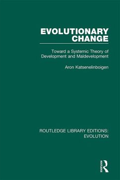 Evolutionary Change (eBook, PDF) - Katsenelinboigen, Aron