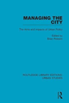 Cover Managing the City (eBook, ePUB)