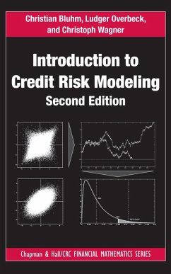 Introduction to Credit Risk Modeling (eBook, PDF) - Bluhm, Christian; Overbeck, Ludger; Wagner, Christoph