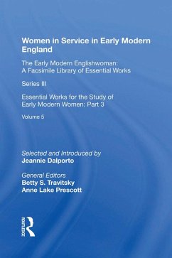 Women in Service in Early Modern England (eBook, PDF) - Dalporto, Jeannie