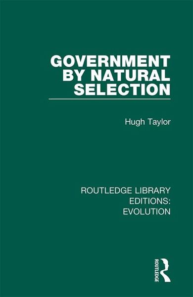 Government by Natural Selection (eBook, PDF) Government by Natural Selection (eBook, PDF)