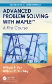 Advanced Problem Solving with Maple (eBook, PDF)