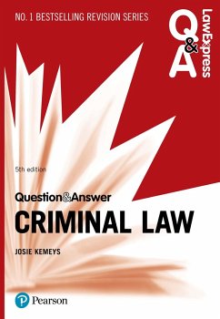 Law Express Question and Answer: Criminal Law (eBook, PDF) - Monaghan, Nicola; Kemeys, Josie