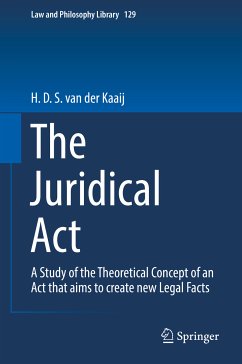The Juridical Act (eBook, PDF) - van der Kaaij, H. D. S.