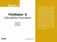 FileMaker 8 Calculation Functions (Digital Short Cut) (eBook, PDF) - Lane Steve; Love Scott; Bowers Bob