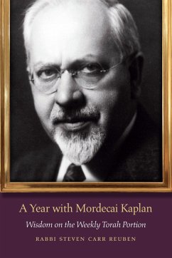 Year with Mordecai Kaplan (eBook, ePUB) - Reuben, Steven Carr