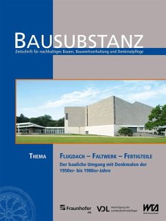 Cover BAUSUBSTANZ Thema: Flugdach - Faltwerk - Fertigteile (eBook, PDF)