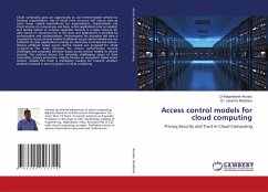 Access control models for cloud computing