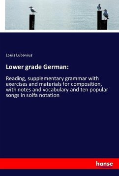 Lower grade German: - Lubovius, Louis