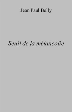 Cover Seuil de la melancolie (eBook, ePUB)