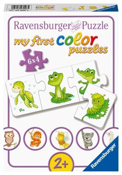 Ravensburger 03006 - Meine liebsten Tierkinder, Puzzle, 6x4 Teile