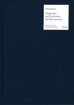 Tätigkeiten und Strukturen des Bewusstseins (eBook, PDF) - Ebersbach, Christina