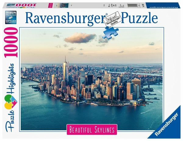 Ravensburger 14086 - Beautiful Skylines, New York, Puzzle, 1000 Teile - Bei  bücher.de immer portofrei