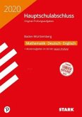 Original-Prüfungen Hauptschulabschluss 2020 - Mathematik, Deutsch, Englisch 9. Klasse - BaWü Original-Prüfungen Hauptschulabschluss 2020 - Mathematik, Deutsch, Englisch 9. Klasse - BaWü