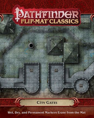 Pathfinder Flip-Mat Classics: City Gates Pathfinder Flip-Mat Classics: City Gates