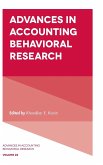 Advances in Accounting Behavioral Research