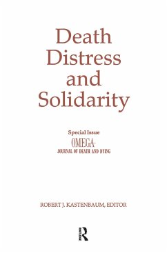 Death, Distress, and Solidarity - Kastenbaum, Robert